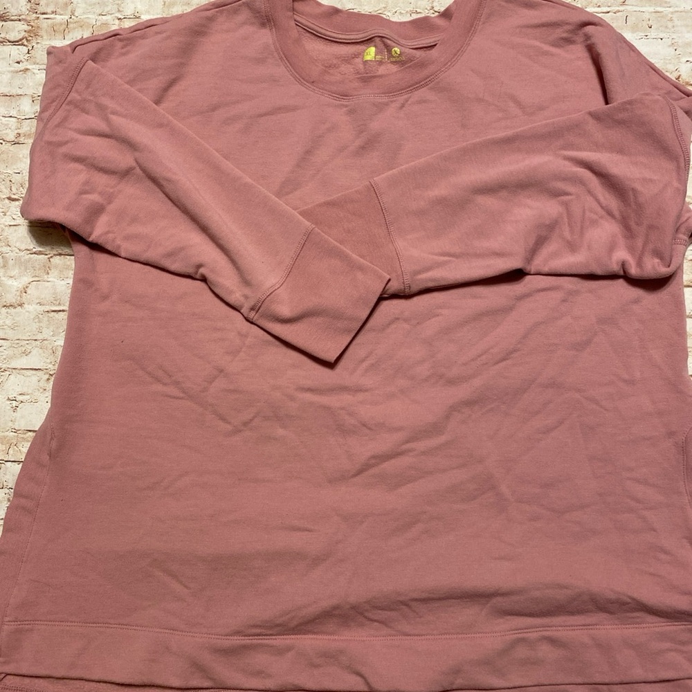 Pink Long Sleeve Sweatshirt